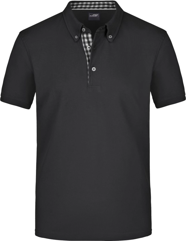 Pánske piqué polo button-down | James & Nicholson | JN 964