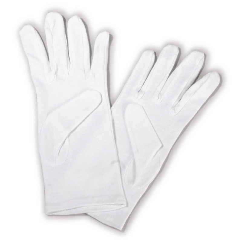 Giblor´s  GUANTI COT. 100%, U, biela