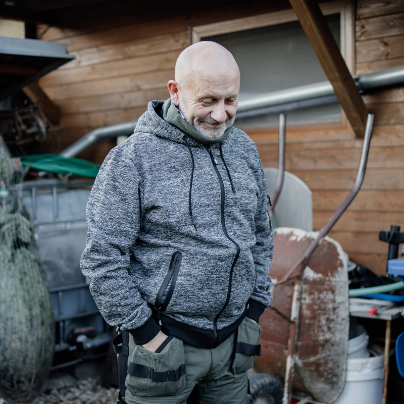 Pracovná mikina Bennon OLYMPOS Sweatshirt grey