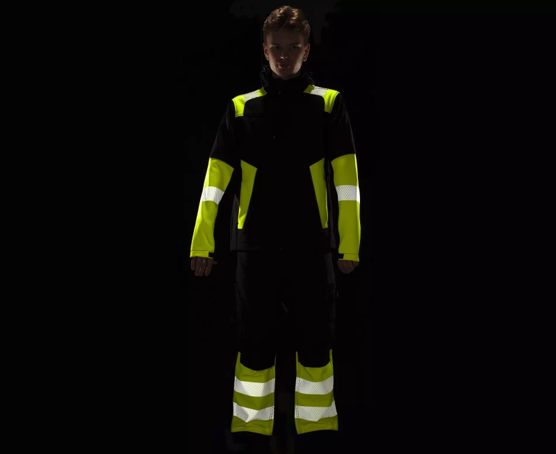 Bennon REFLECTOS Jacket black/yellow