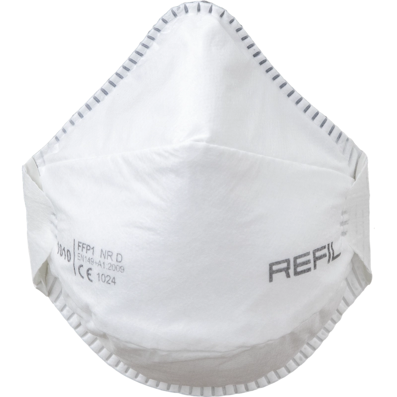 REFIL 1010 Resp.FFP1 tvar. bez ven.10BAL