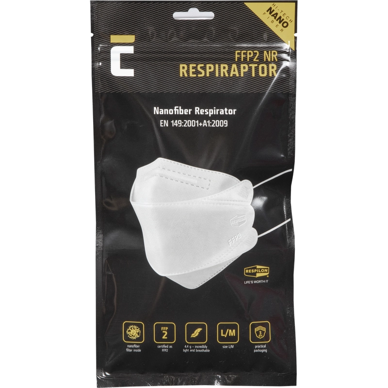 RespiRaptor FFP2 3ks respirátor