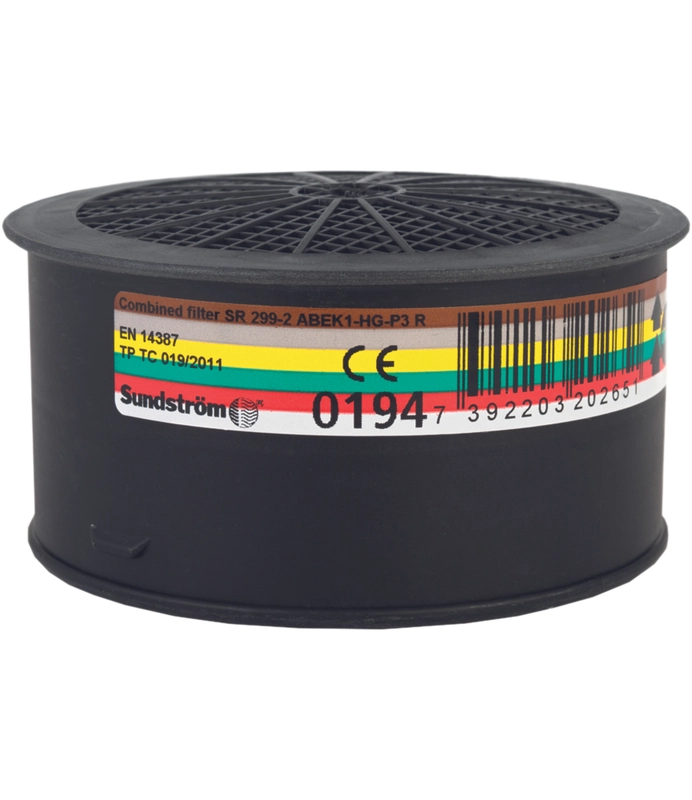 SR 299-2 Kombinovaný filter ABEK1-Hg-P3