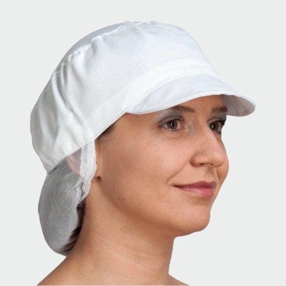 PALLTEX kuchárska čiapka THEIA, biela