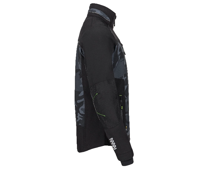 Softshellová pracovná bunda Bennon CAMOS Jacket black/grey