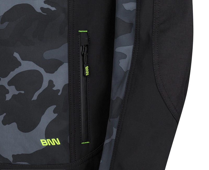 Bennon CAMOS Jacket black/grey