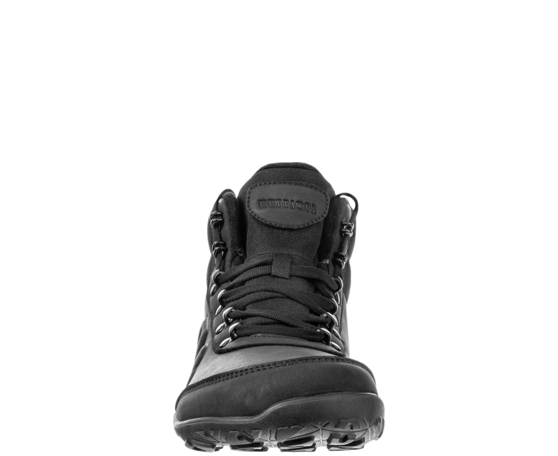Zimná obuv Bennon BENNON Barefoot Black Winter High