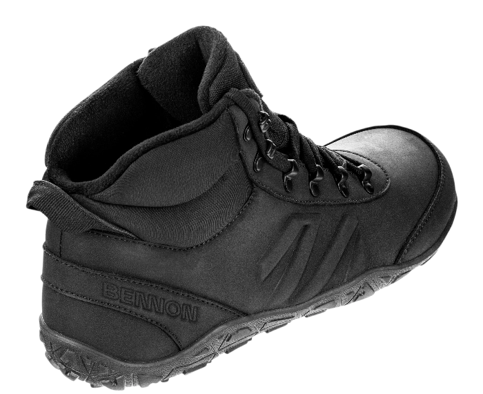 Zimná obuv Bennon BENNON Barefoot Black Winter High