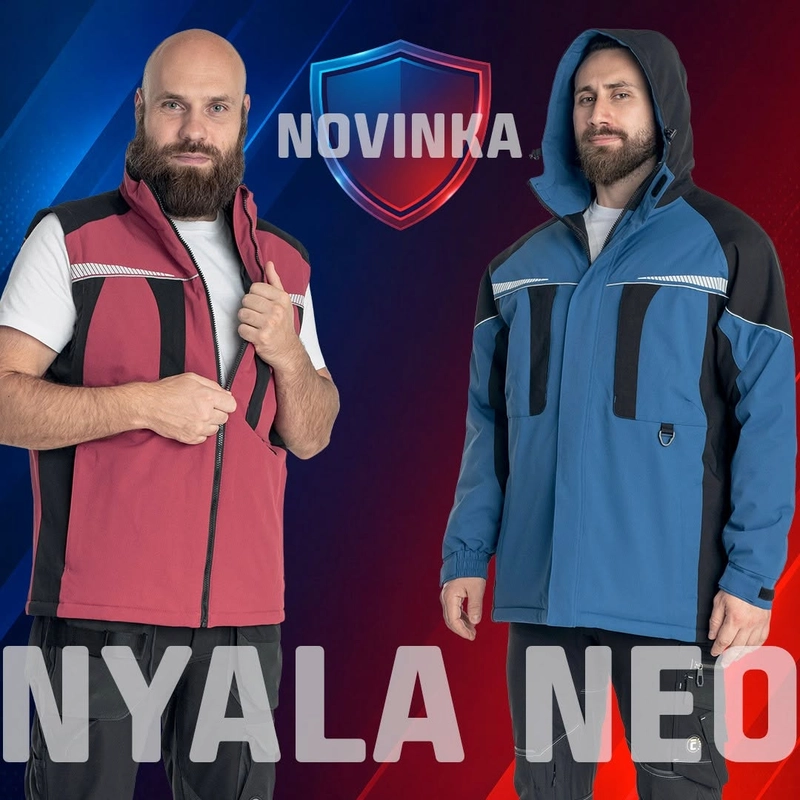 NYALA NEO bunda čierna 6XL