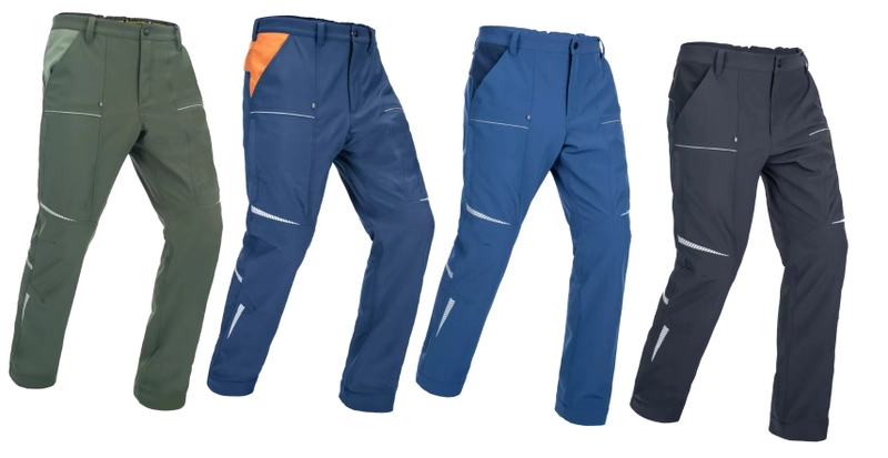 Zimné pracovné softshellové nohavice STIRLING STRETCH CERVA