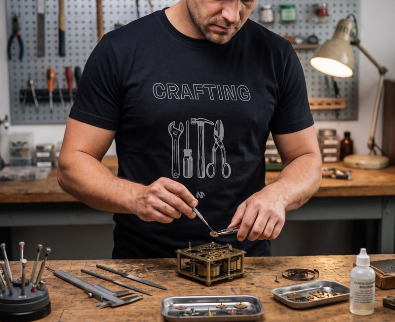 Bennon CRAFTING Short Sleeve T-Shirt grey