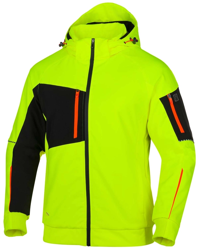 Zimná softshellová bunda ARDON®CITYCONIC®Hi-vis žltá L