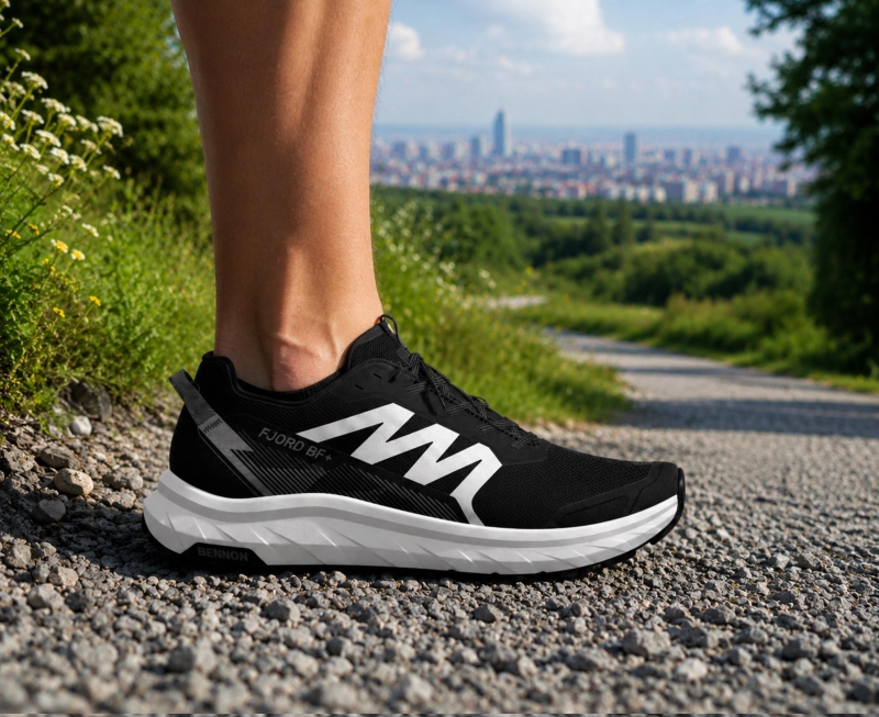 Bennon FJORD BAREFOOT+ O1 NM Black/White Low