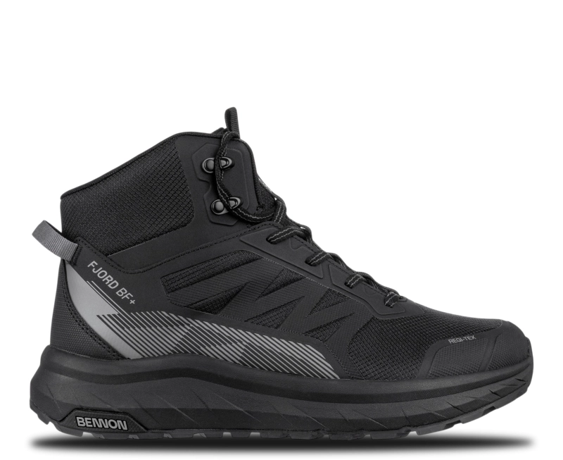 Bennon FJORD BAREFOOT+ O6 Black Mid