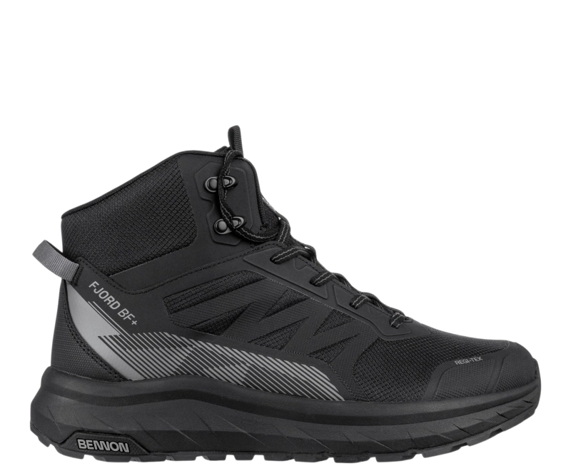 Bennon FJORD BAREFOOT+ O6 Black Mid