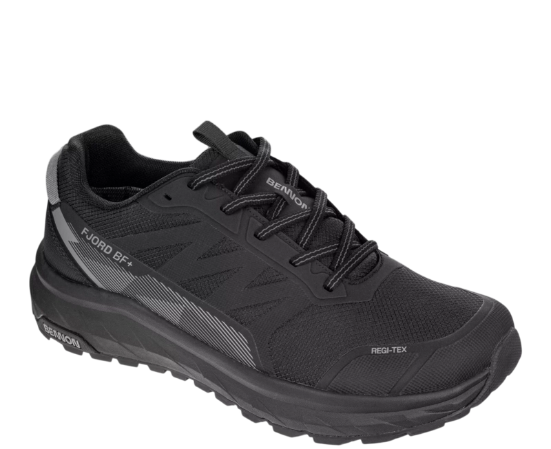 Pracovné poltopánky Bennon FJORD BAREFOOT+ O6 NM Black Low s membránou
