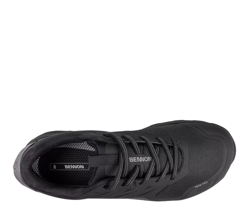Pracovné poltopánky Bennon FJORD BAREFOOT+ O6 NM Black Low s membránou