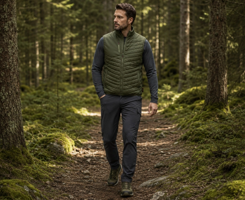 Bennon SUTURA Vest khaki