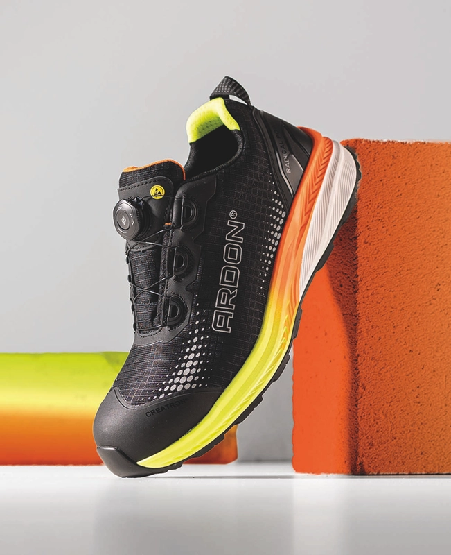 Bezpečnostná obuv ARDON®CREATRON LOW S3S ESD - neon