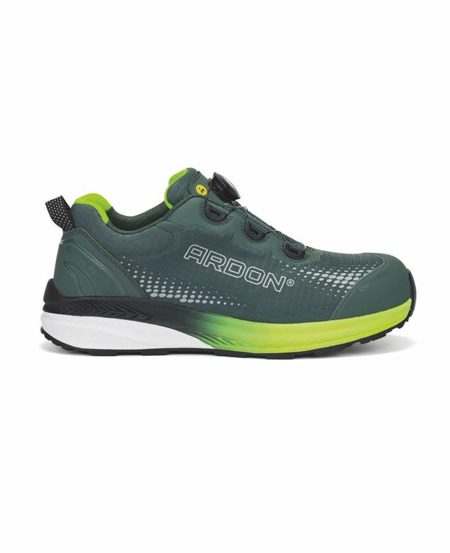 Bezpečnostná obuv ARDON®CREATRON LOW S3S ESD - zelená