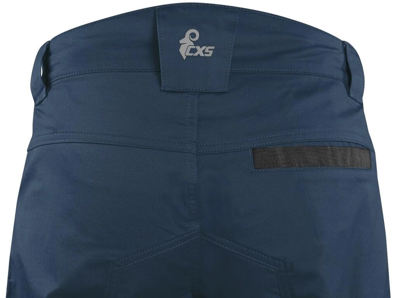 Nohavice CXS SOLIS FLEX, pánske, tmavomodro-čierne, veľ. 50