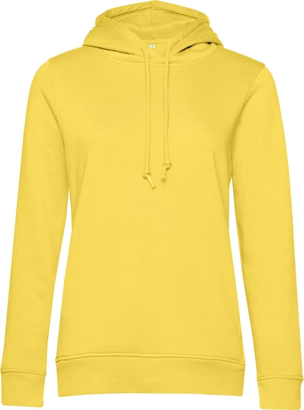 Dámska mikina s kapucňou | B&C | Inspire Hooded /women_°, žltá fizz, S