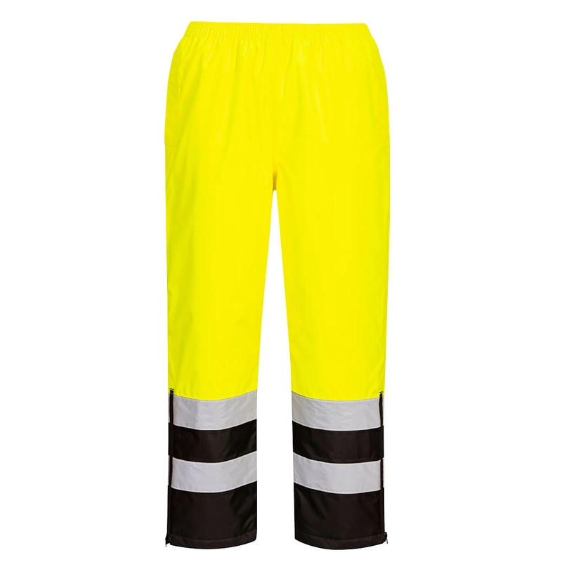 S598 Hi-Vis Zimné nohavice Portwest, žltá/čierna, S