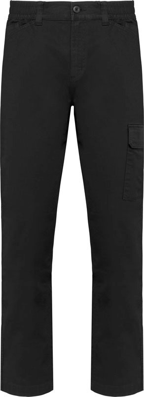 Unisex strečové pracovné nohavice | Kariban WK | WK 709 (52-62), (56), čierna