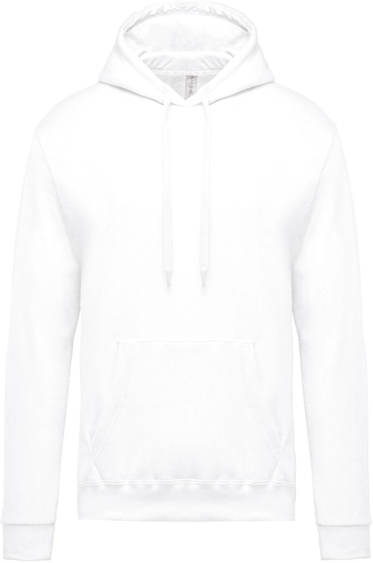 Pánska mikina s kapucňou | Kariban | K476, biela, 4XL