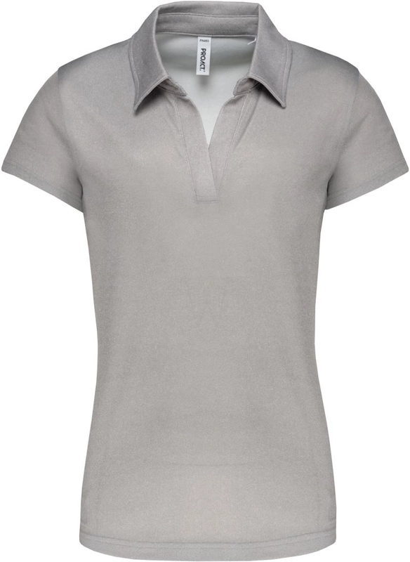 Dámske polo CoolPlus® | Kariban ProAct | PA483, šedá melanges, L
