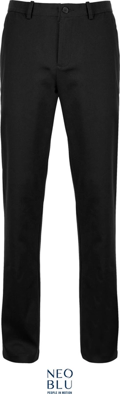 Pánske chino nohavice | NEOBLU | Gustave Men, hlboká čierna, (42)