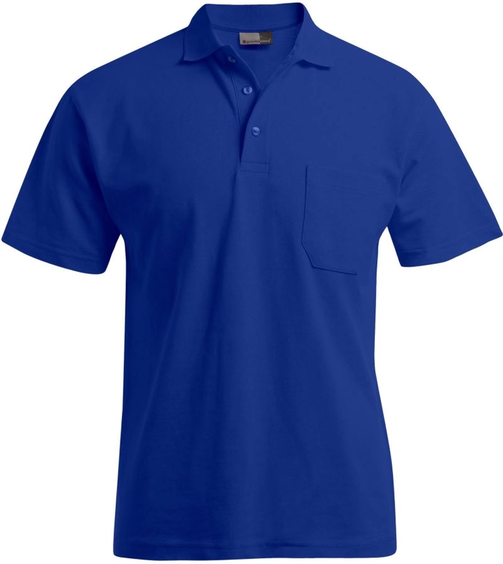 Pánska polokošeľa Heavy Piqué s náprsným vreckom | Promodoro | 4100, kráľovská, 5XL