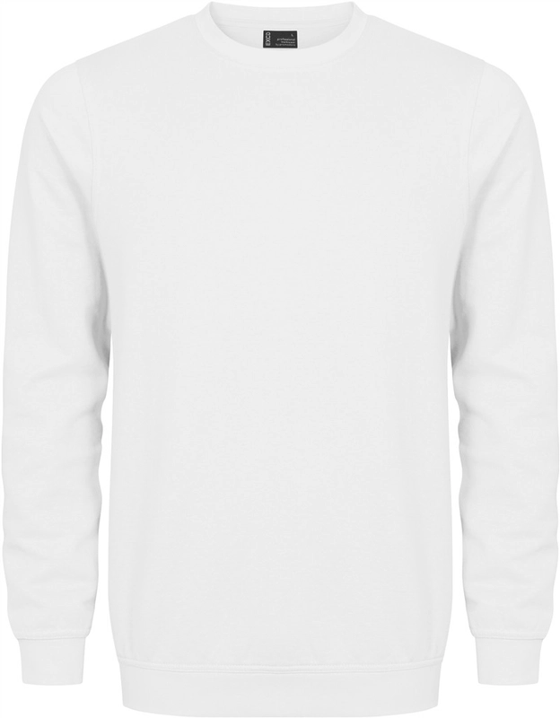 Unisex pracovná mikina - EXCD | Promodoro | 5077, biela, L