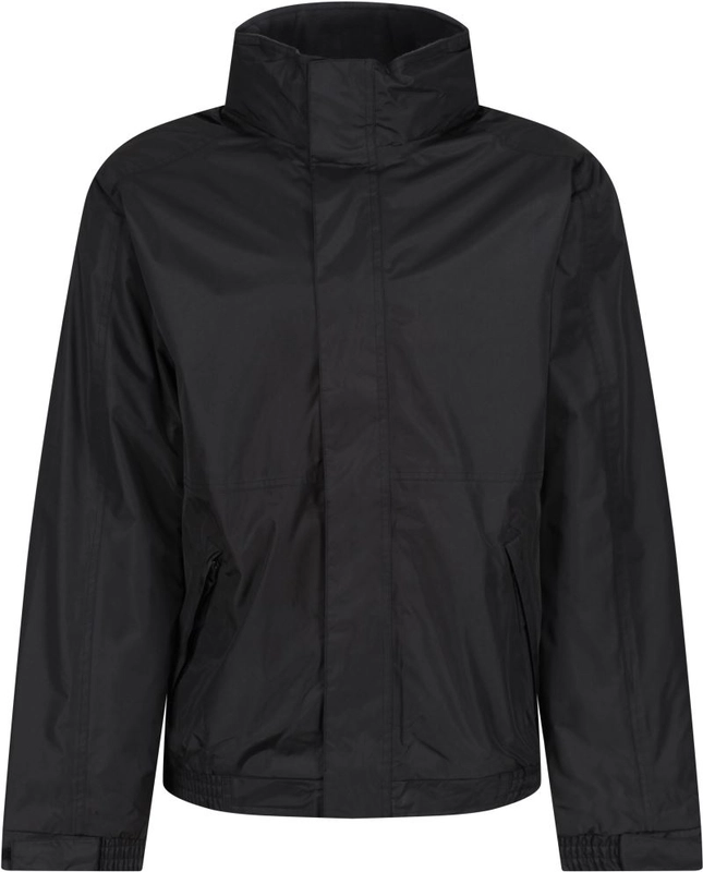Bunda Bomber Dover | Regatta | TRW297, čierna / popolavá, 5XL