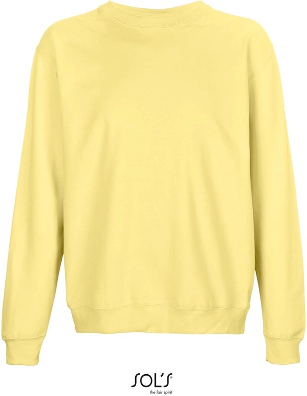 Unisex mikina | SOL'S | Columbia, svetlo žltá, S