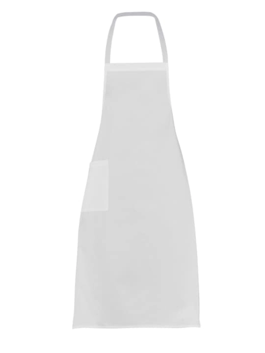 Giblor´s GREMBIULE ANCONA, U, biela