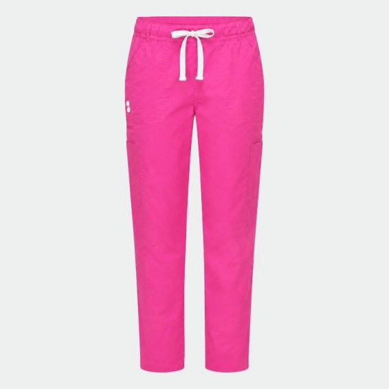 Bwell zdravotnícke nohavice DANTE, S, Fuksia