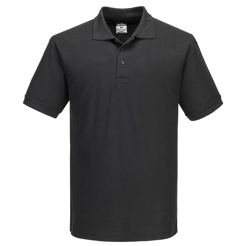 B210 Polokošeľa Naples Portwest, čierna, 6XL