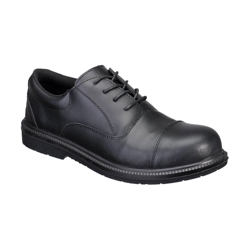 FD18 Steel Action Leather Executive Shoe S3 SR FO Portwest, čierna, 39