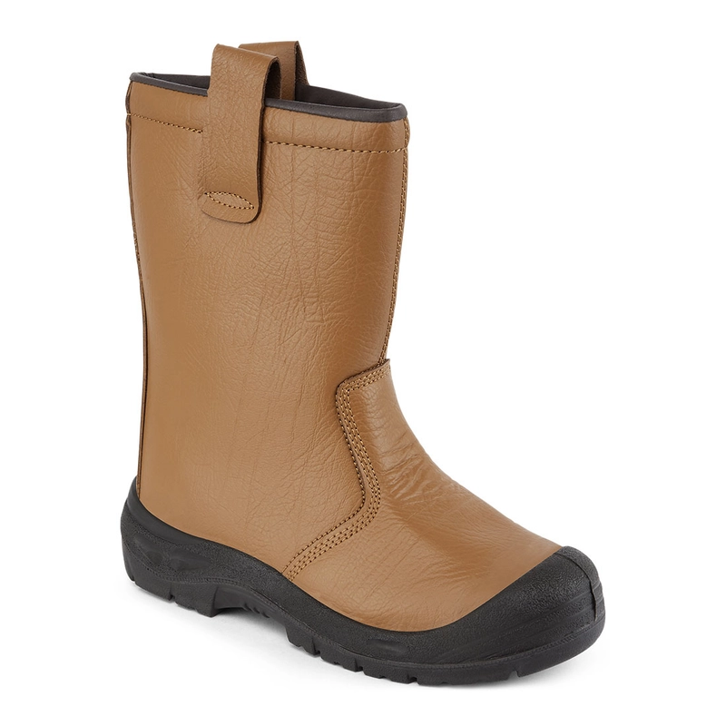 FW29 Čižmy Rigger Scuff Cap S3 CI Portwest, hnedá, 40