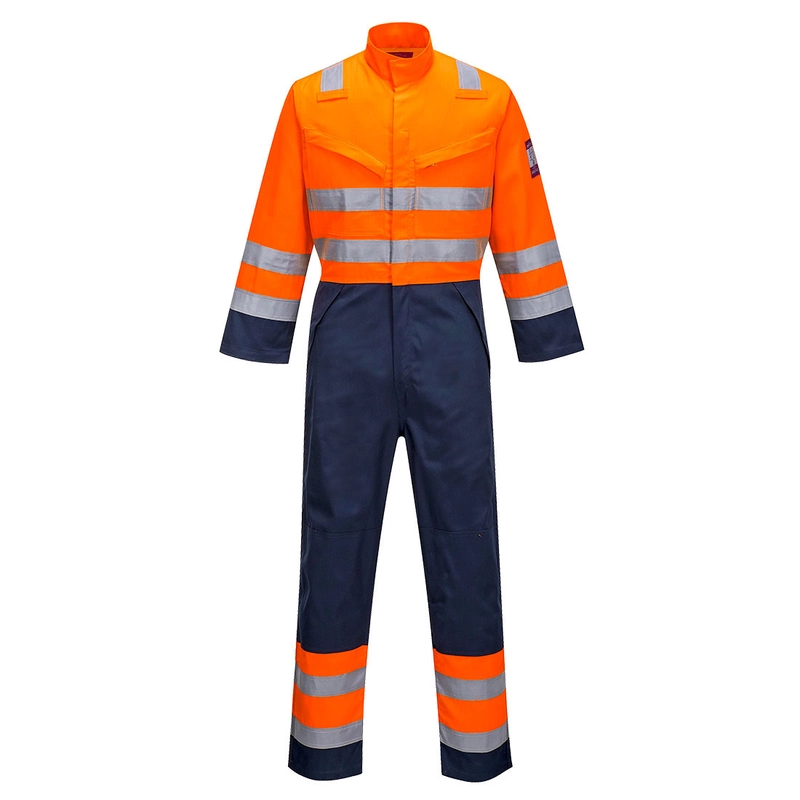 MV29 Modaflame RIS overall Navy/Orange Portwest, oranžová/námorná, S