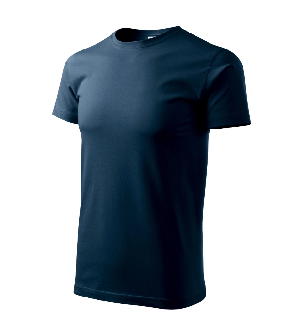 Tričko pánske Basic 129 MALFINI® námornícka modrá 5XL