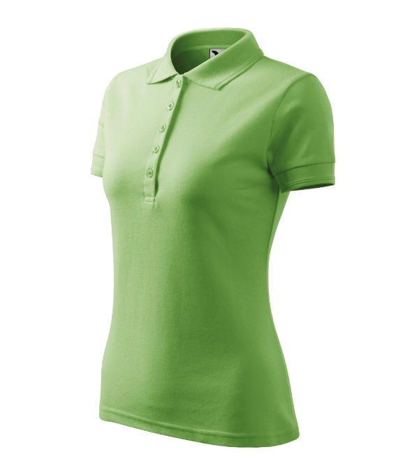 Polokošeľa dámska Pique Polo 210 MALFINI® hráškovo zelená 2XL