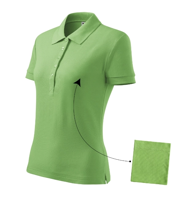 Polokošeľa dámska Cotton 213 MALFINI® hráškovo zelená S