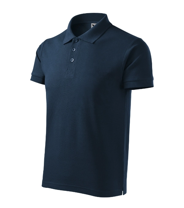 Polokošeľa pánska Cotton Heavy 215 MALFINI® námornícka modrá L