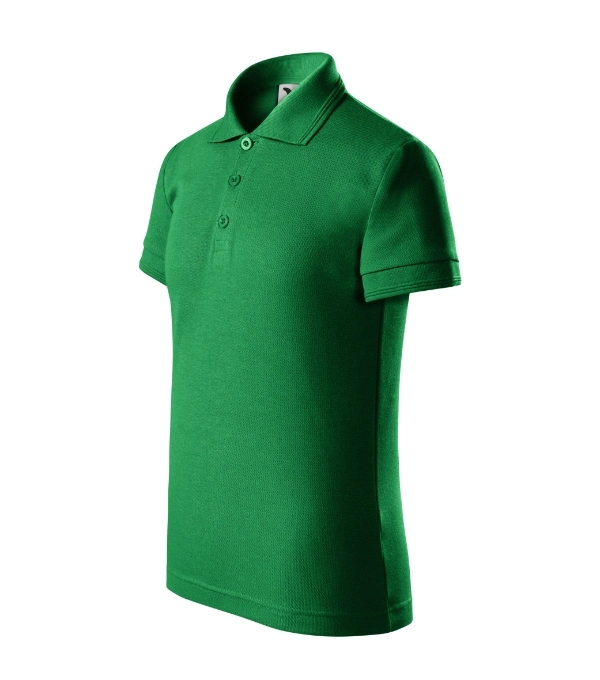 Polokošeľa detská Pique Polo 222 MALFINI® trávovo zelená 134 cm/8 rokov
