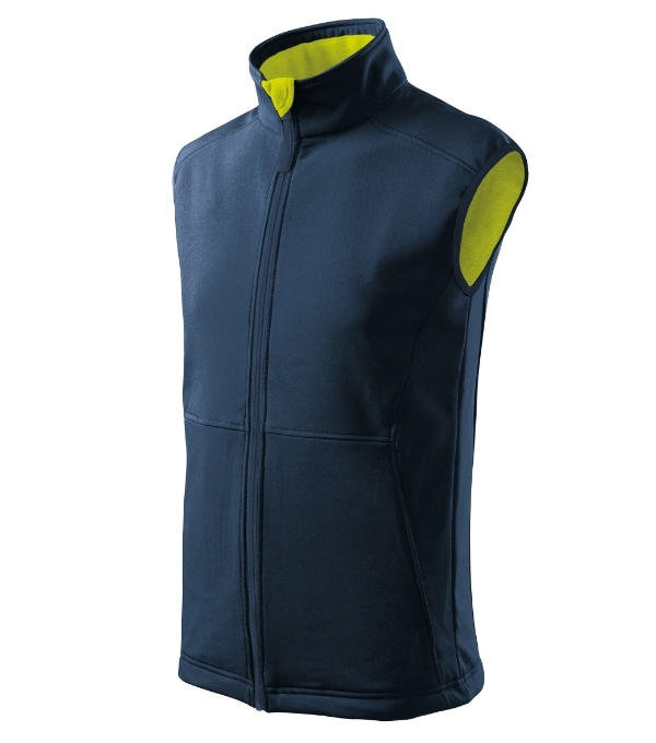 Softshellová vesta pánska Vision 517 MALFINI® námornícka modrá XL