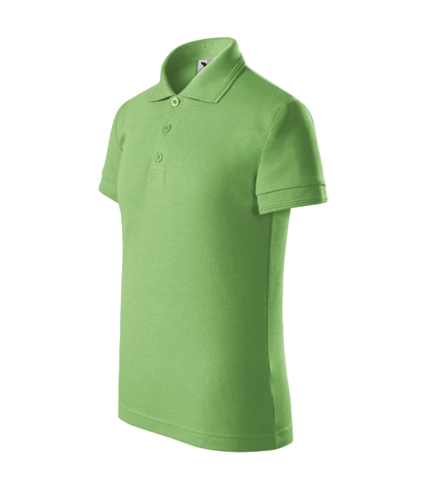 Polokošeľa detská Pique Polo X22 MALFINI® hráškovo zelená 122 cm/6 rokov